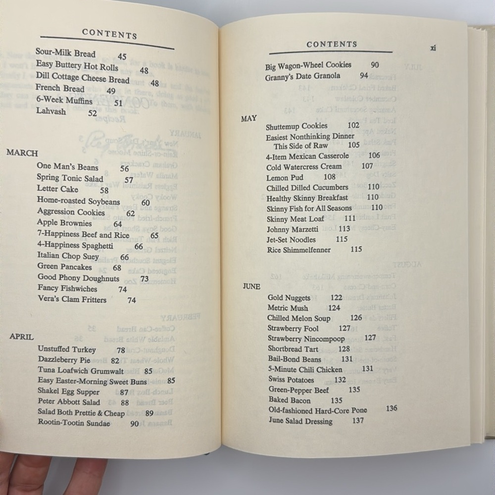 76’ The I‎ Hate To Cook Almanac Cookbook by Peg Braken - Picture 10 of 16
